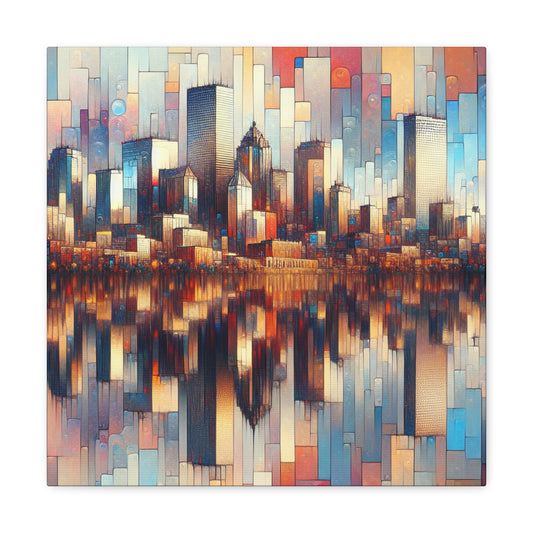 Mile-High Metropolis Masterpiece - Canvas