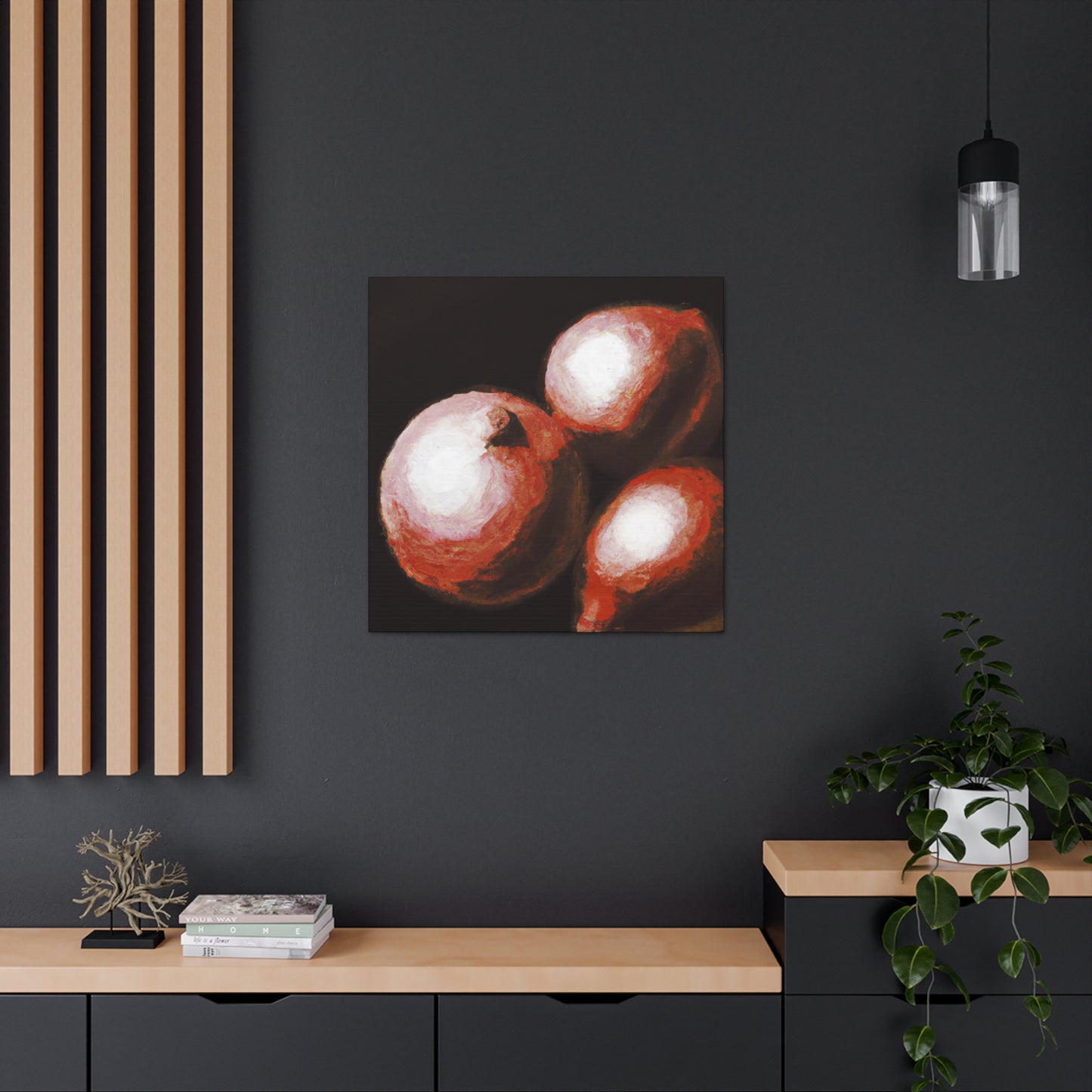 Onion Elegance Painting - Canvas