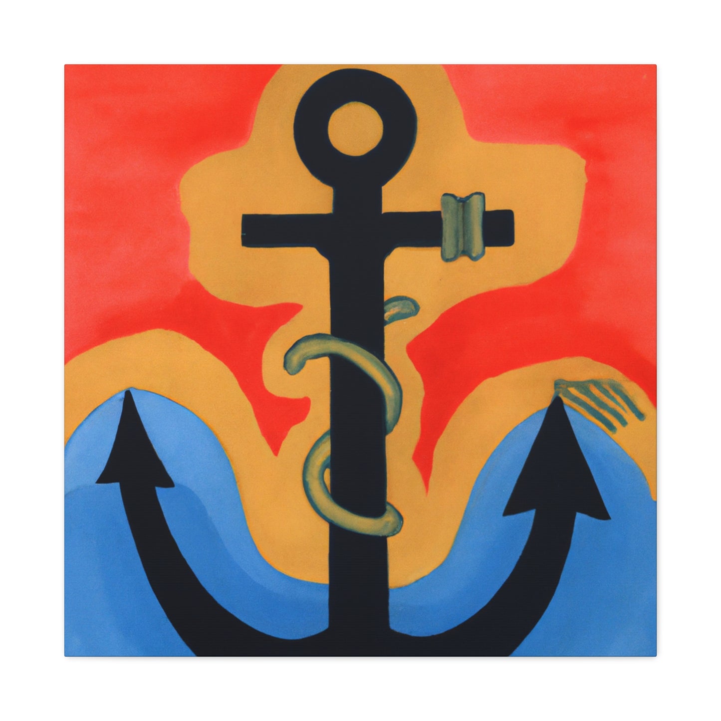 Anchor of the 1920s - Canvas