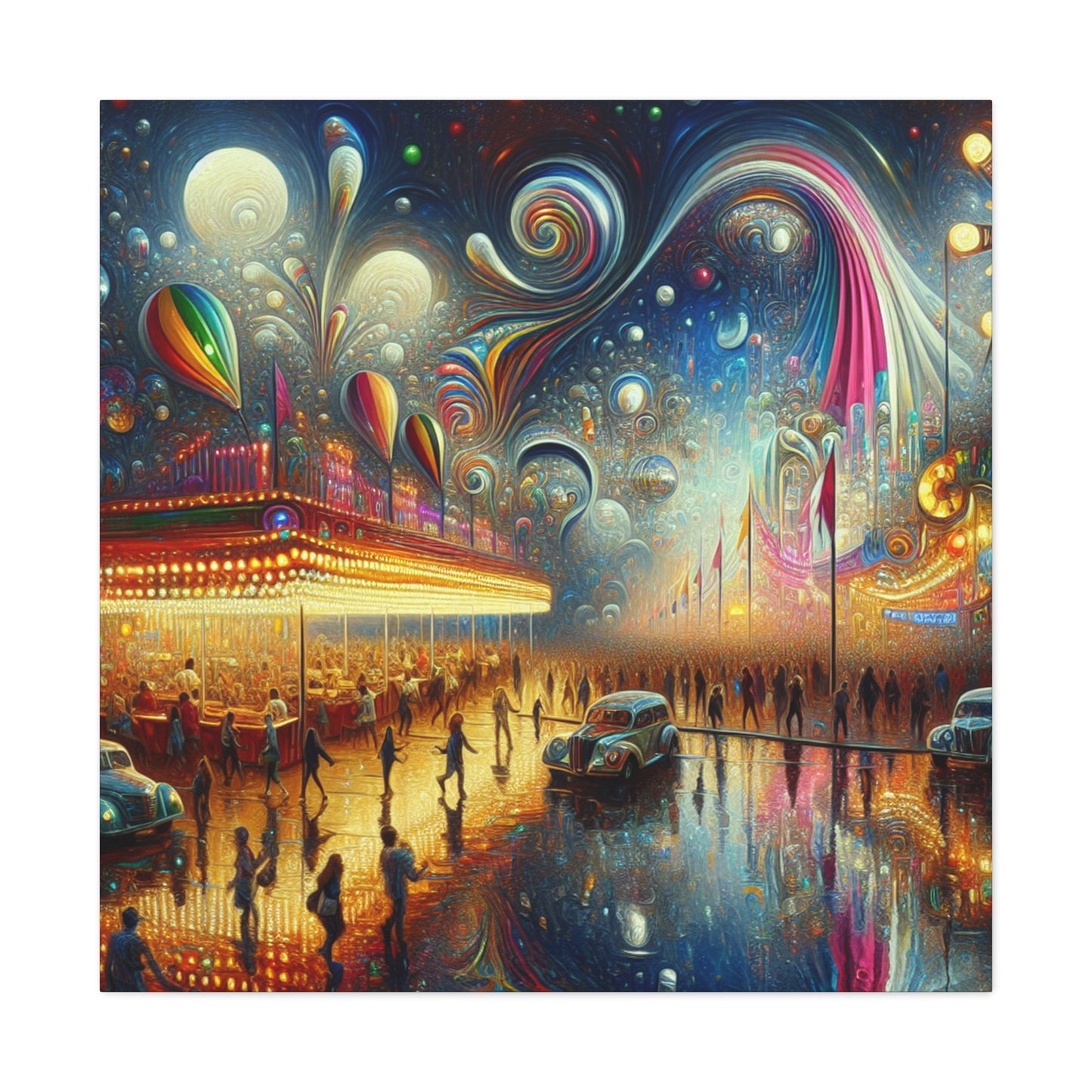 Ethereal Festival Reverie - Canvas