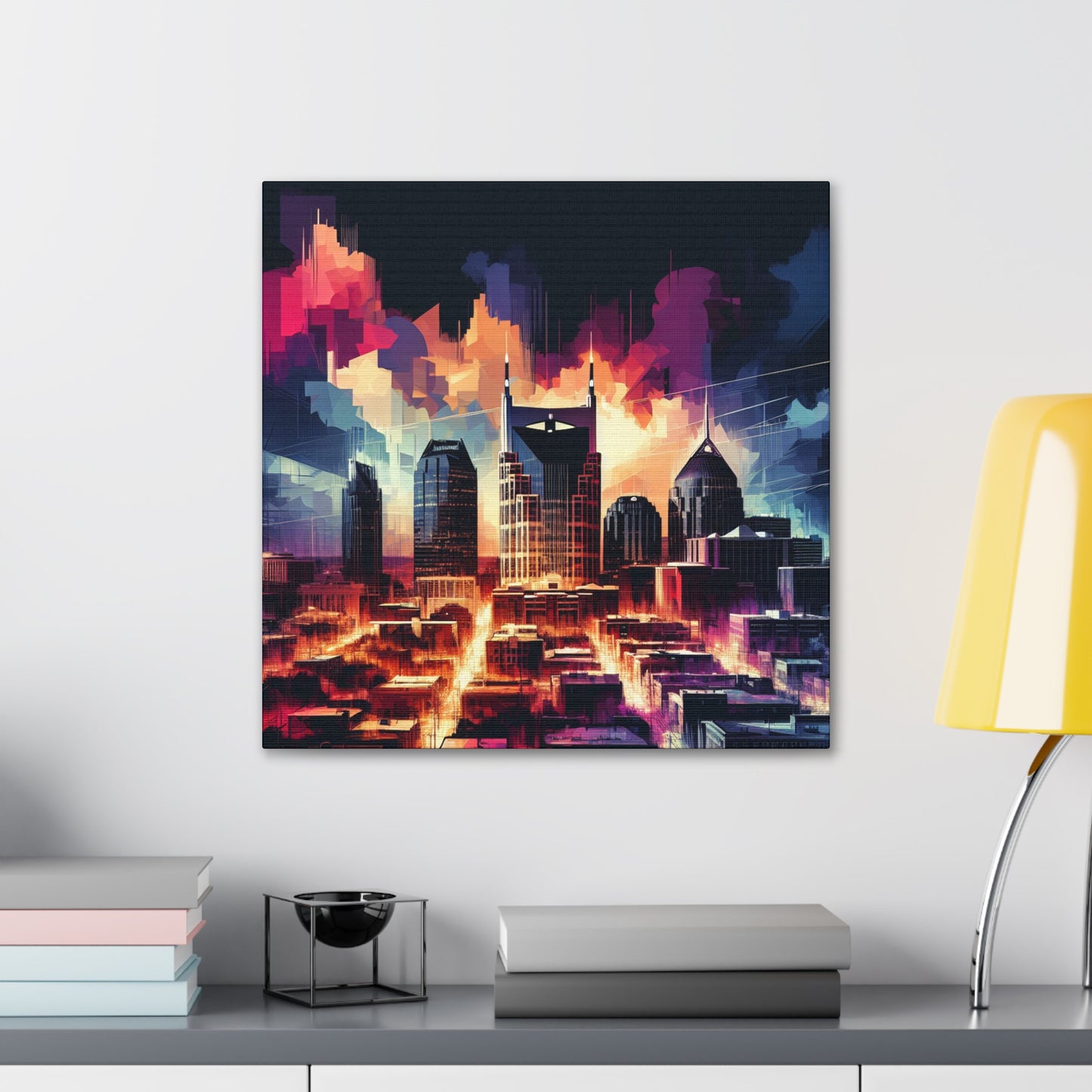 "Musical Urban Symphony" - Canvas