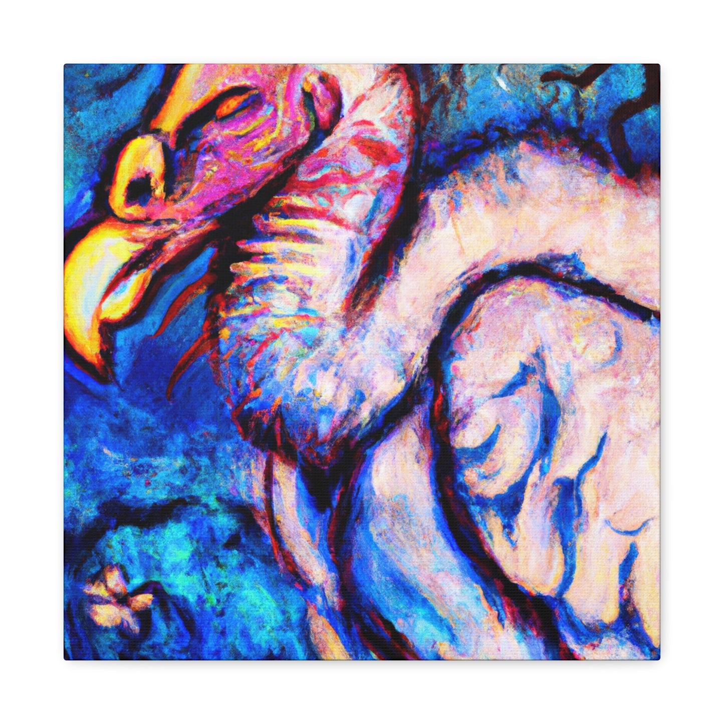 Vultures among Grandeur - Canvas