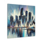 Vibrant Miami Skies - Canvas