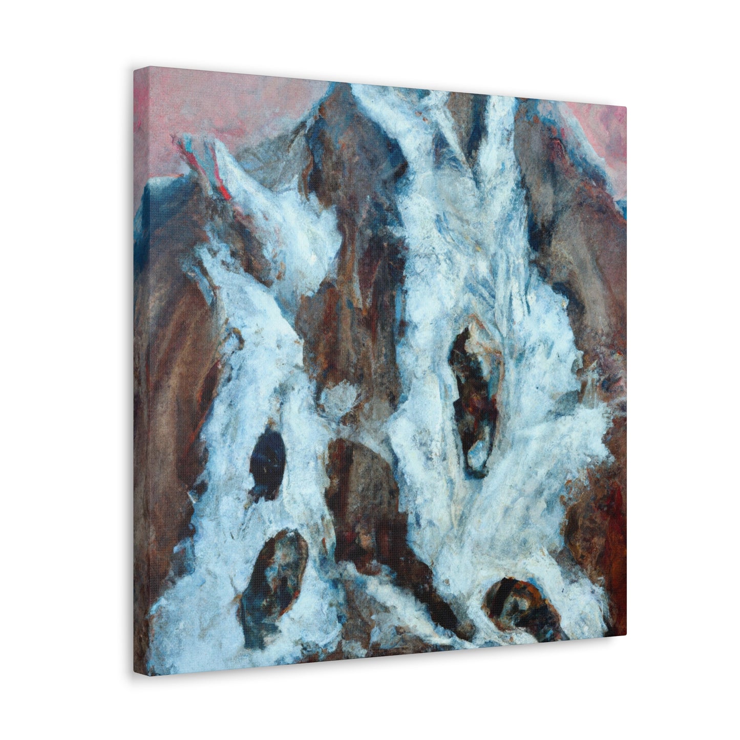 Opossum in Moonlight - Canvas