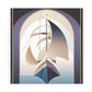 "Sailing in Moonlight Yacht" - Canvas