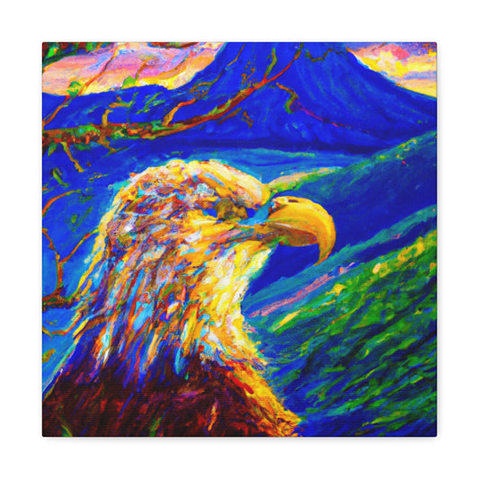 "The Bald Eagle's Flight" - Canvas