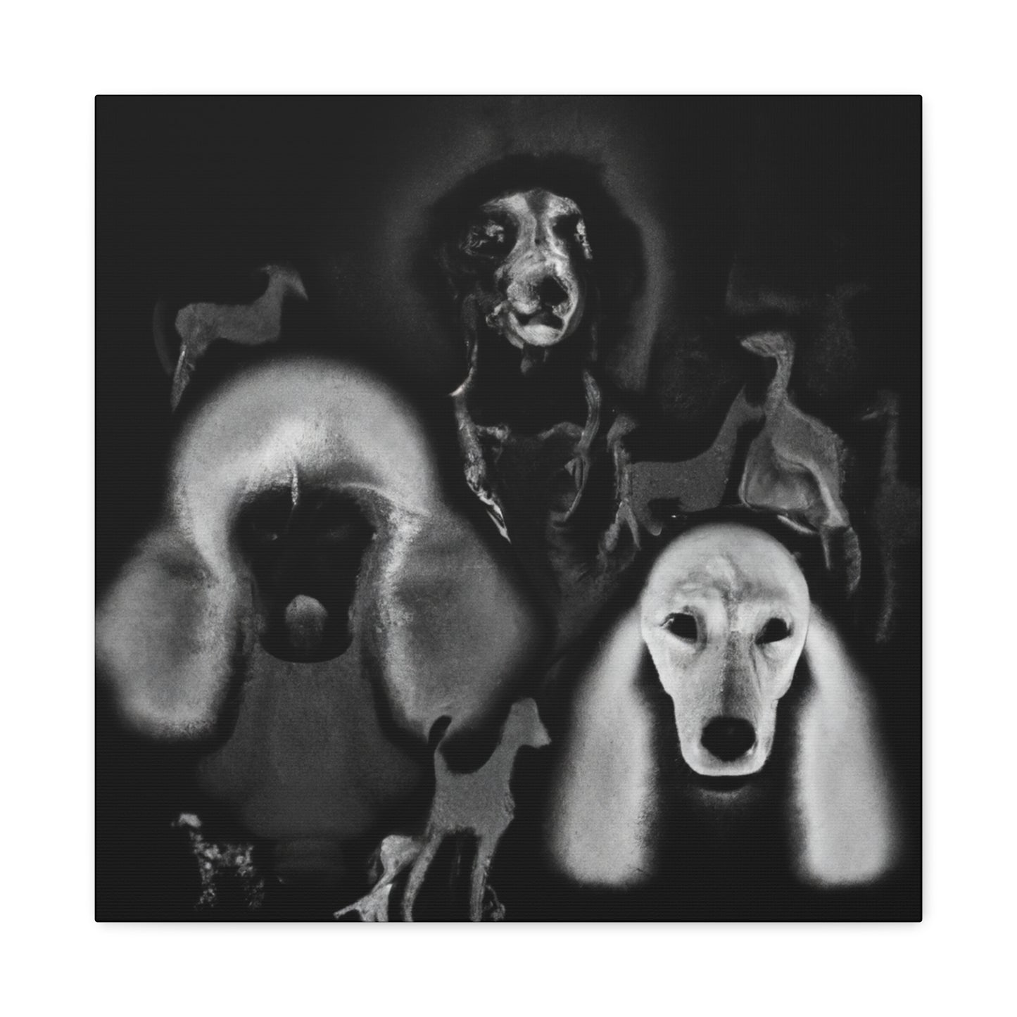 Poodle in a Dream - Canvas