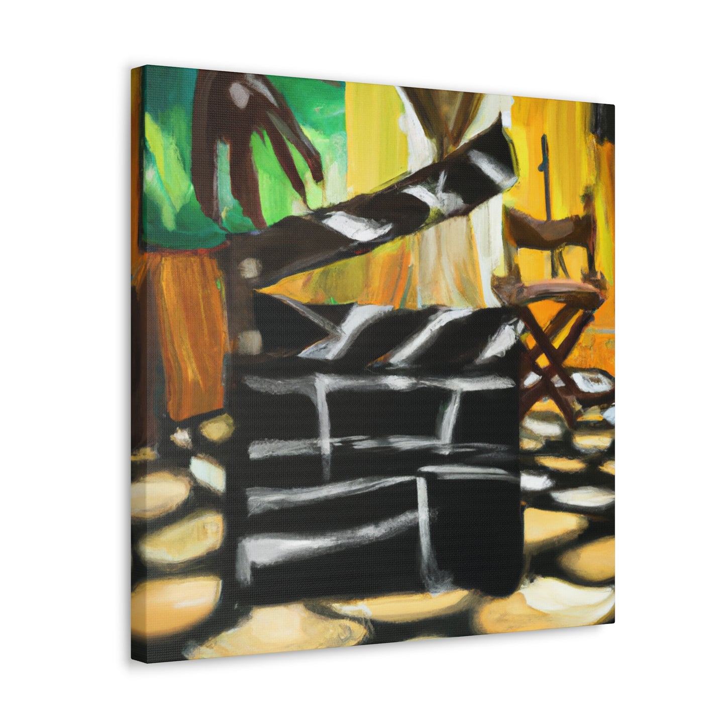 Movie Clapboard Fantasia - Canvas