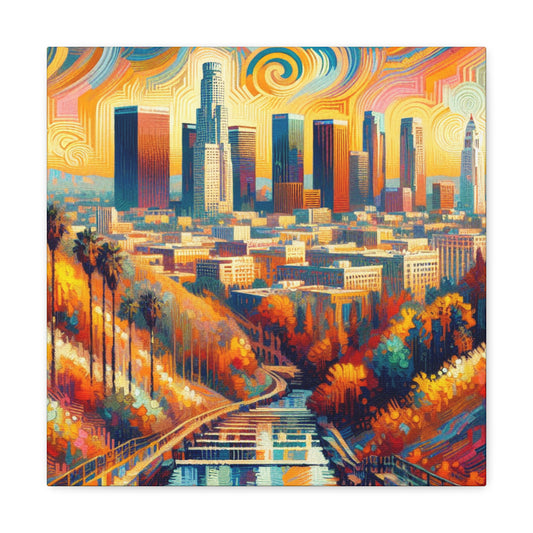 Blazing L.A. Sunshine - Canvas