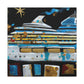 Cruise Ship Paradise. - Canvas