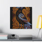 "American Crow Art Deco" - Canvas