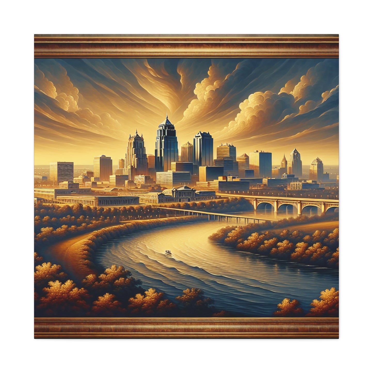 "Kansas City's Timeless Symphony" - Canvas