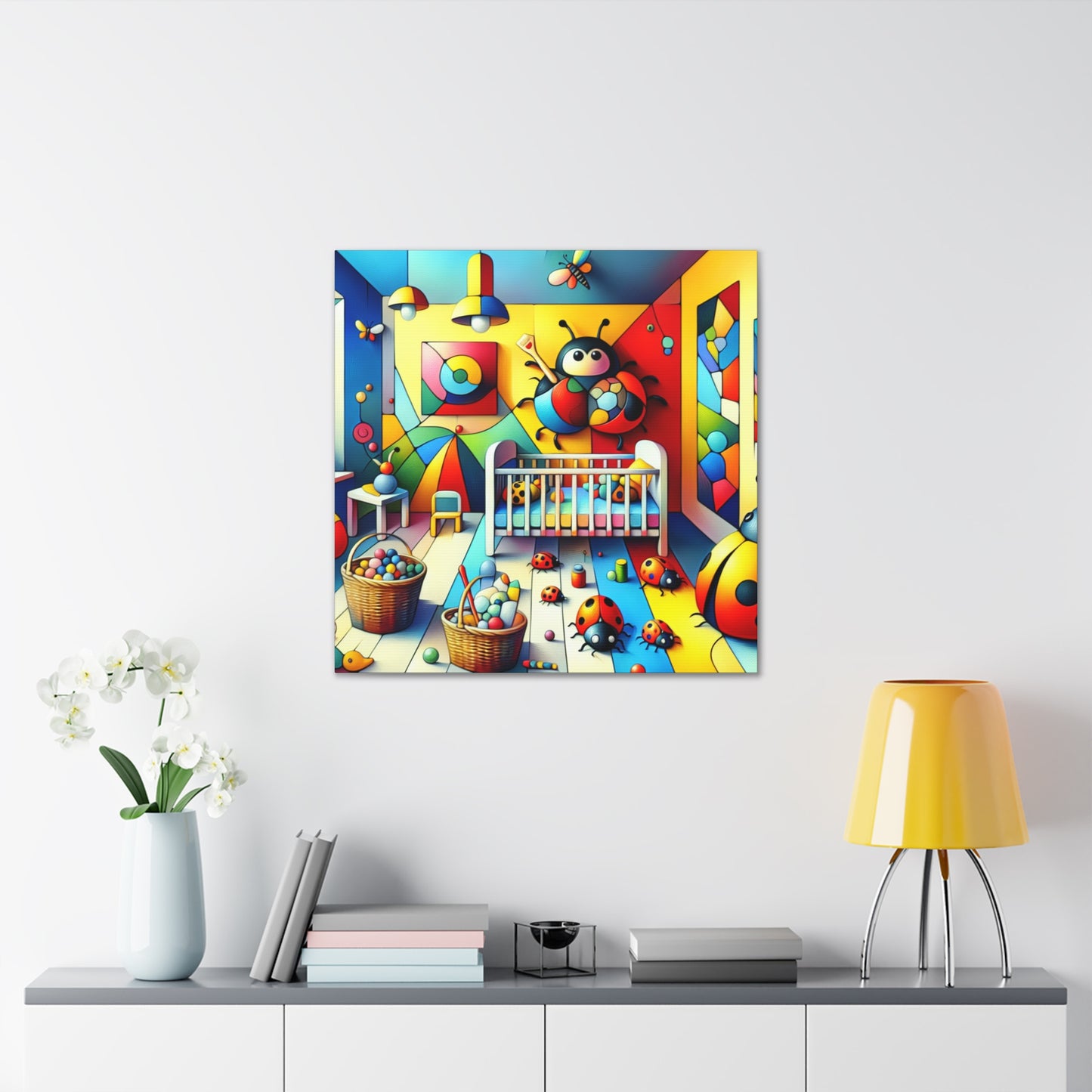 "Bewitched Blooming Garden" - Canvas