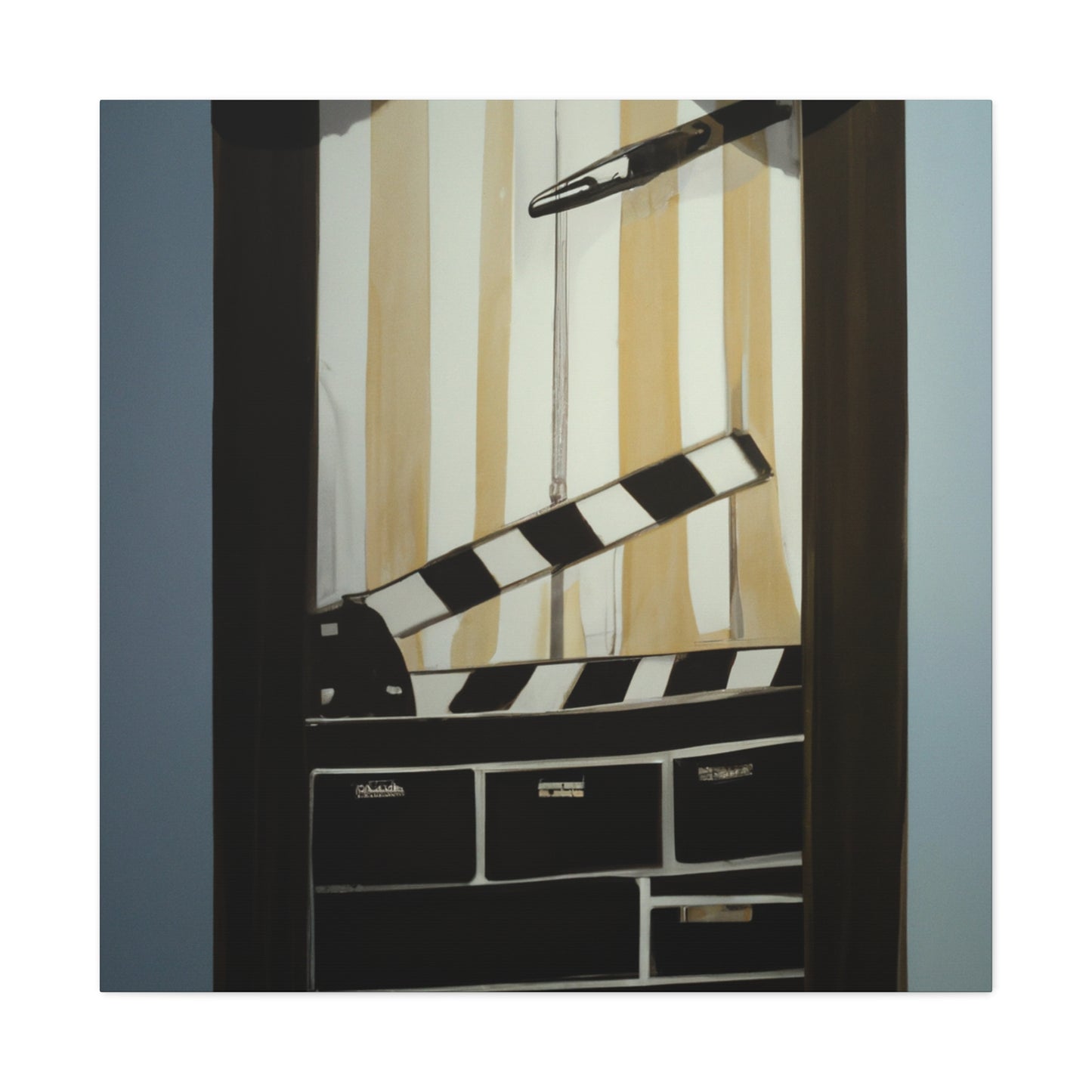 "Clapperboard Glorious Glamour" - Canvas