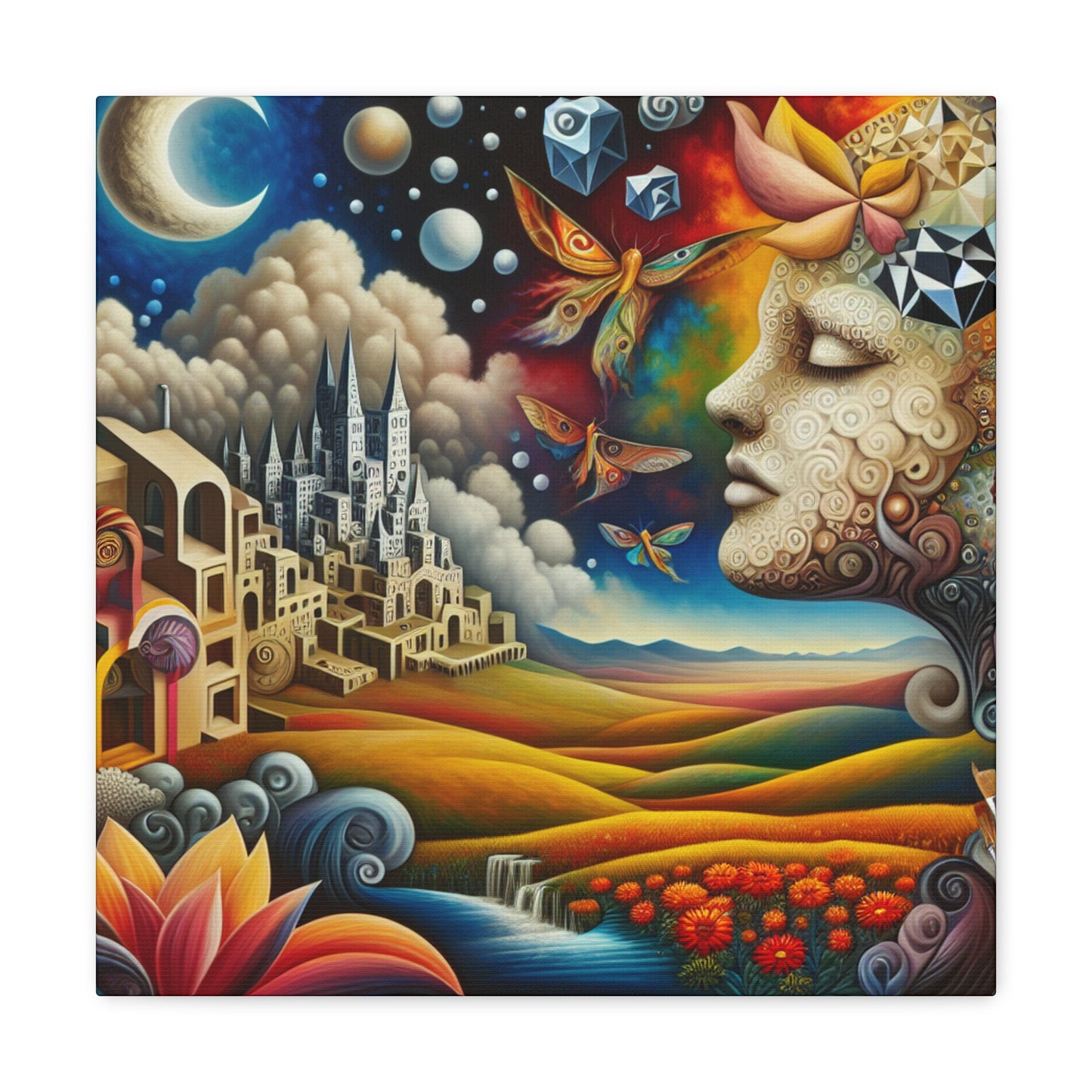 Dreamscape Extravaganza - Canvas