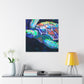 "Sea Turtle's Brilliant Hue" - Canvas