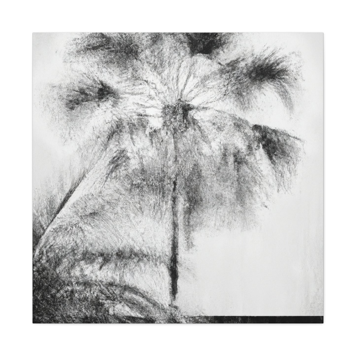 "Palm Tree in Paradise" - Canvas