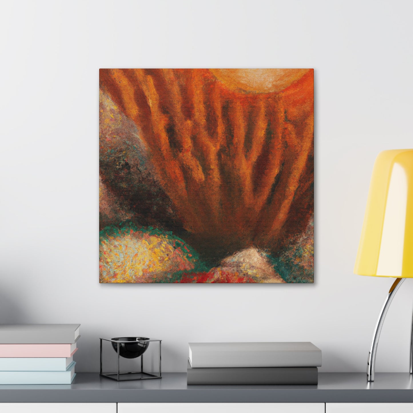 "Reef at Dusk Impression" - Canvas