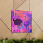 Ostrich in Dreamland - Canvas