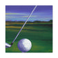 Golfing in Sunshine - Canvas