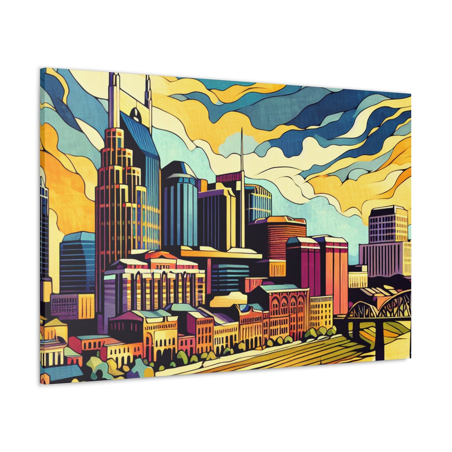 "Enchanting Nashville Reverie" - Canvas