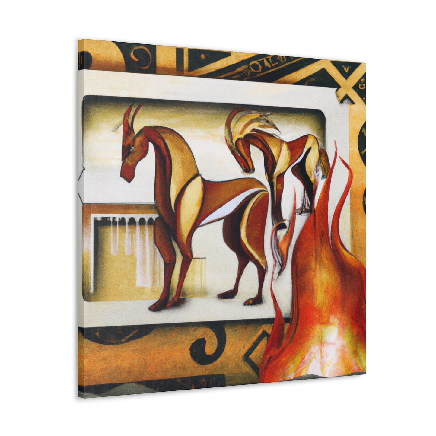 "Mules and Miracles' Art - Canvas