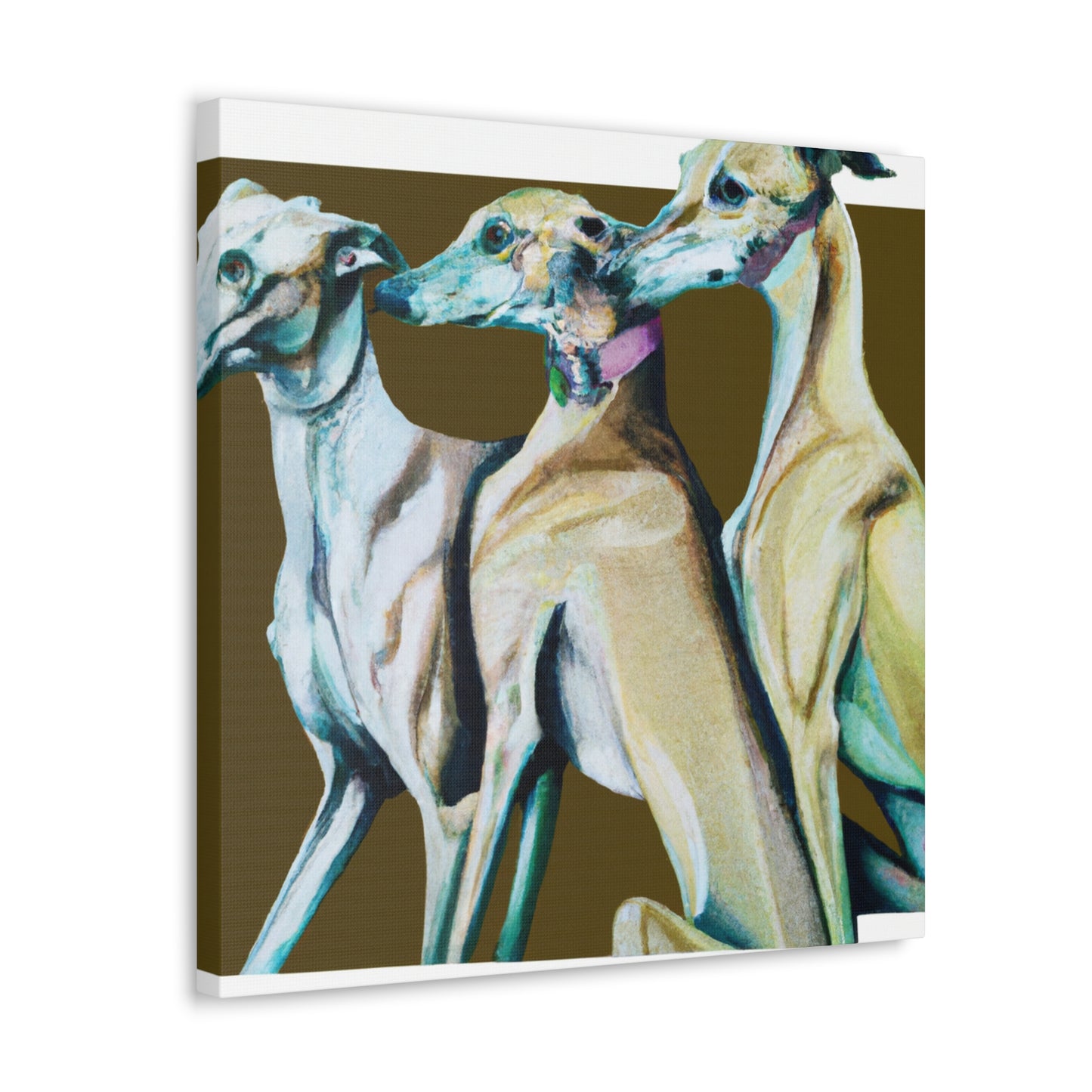 Greyhound in Splendor - Canvas