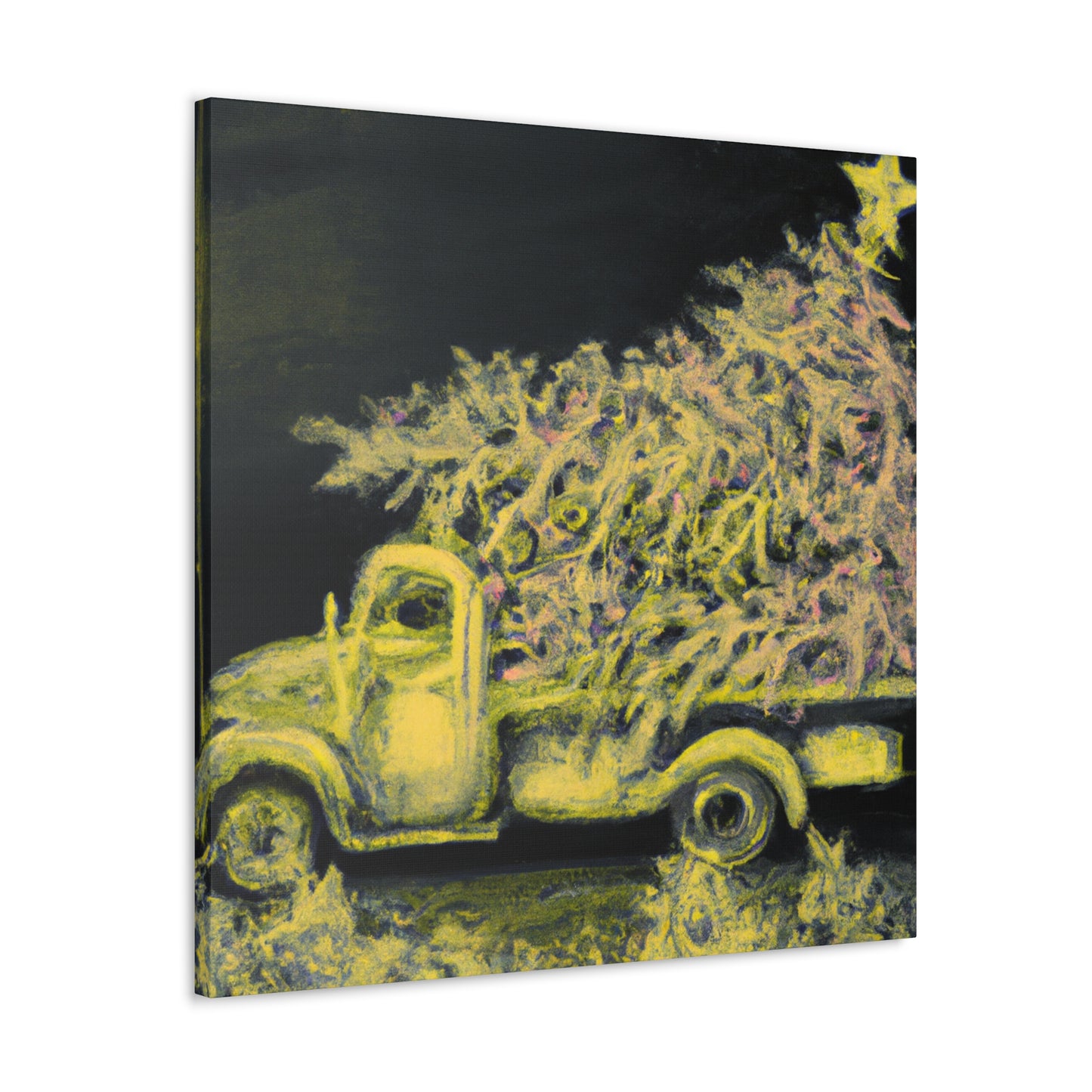 Vintage Christmas Delivery - Canvas