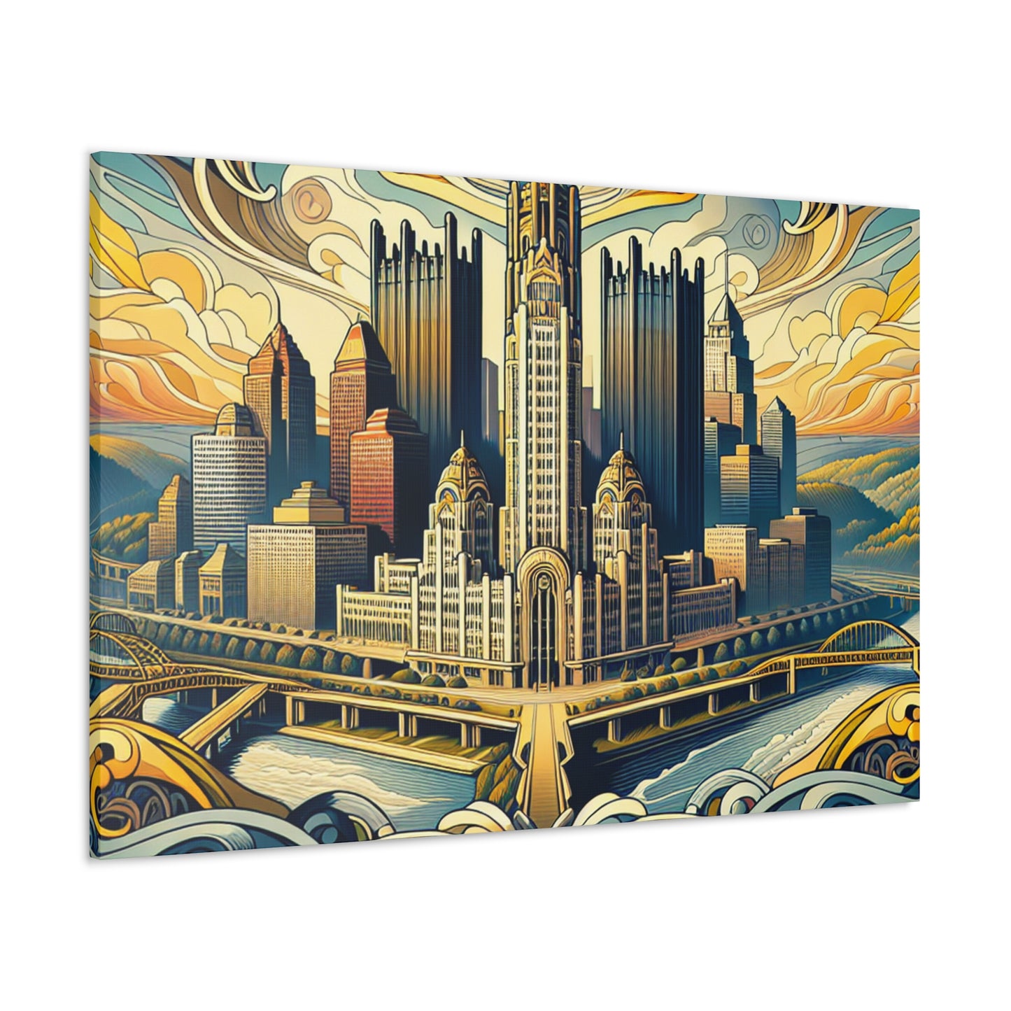 Steel City Symphony. - Canvas