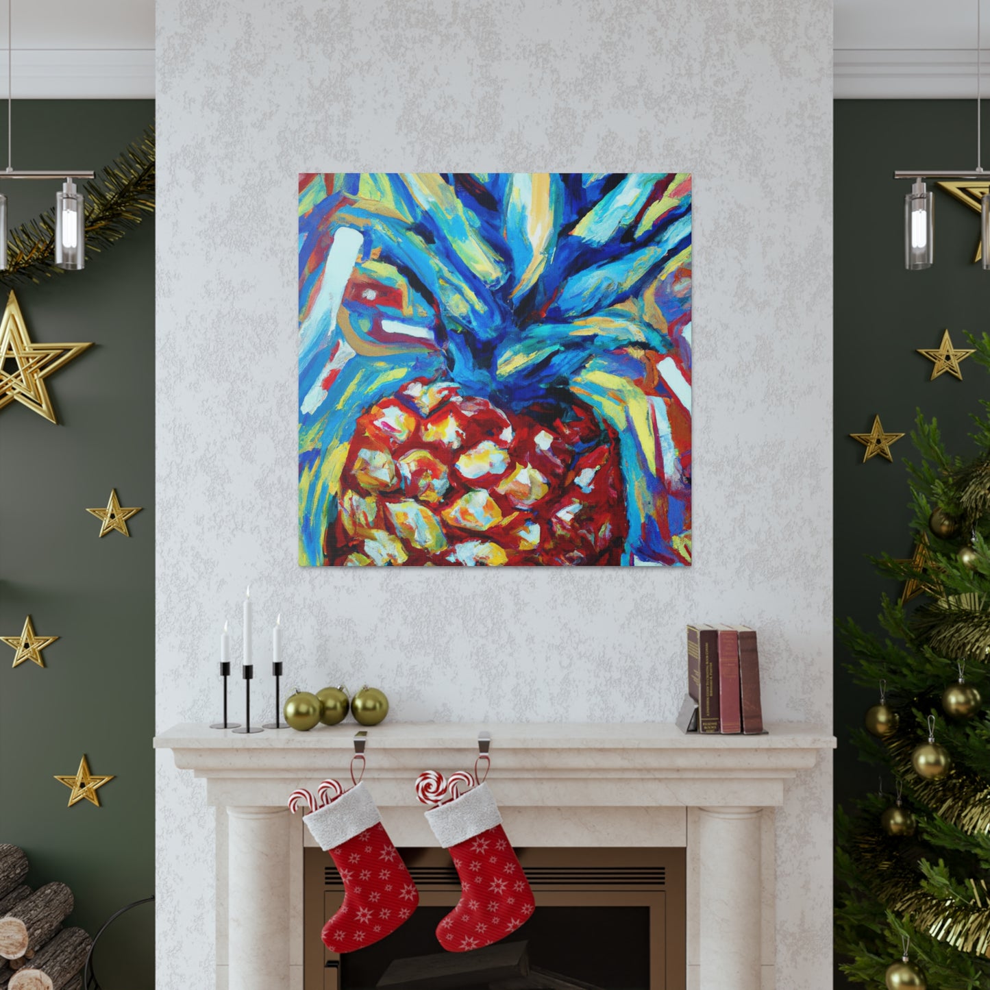 "The Pineapple Enchantment" - Canvas