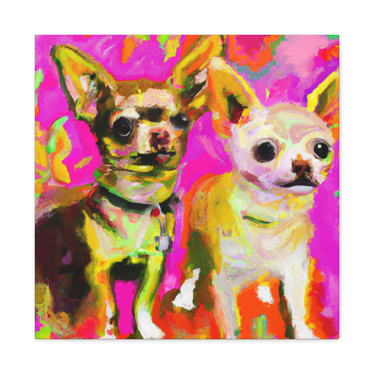 Chihuahua Impressionism - Canvas