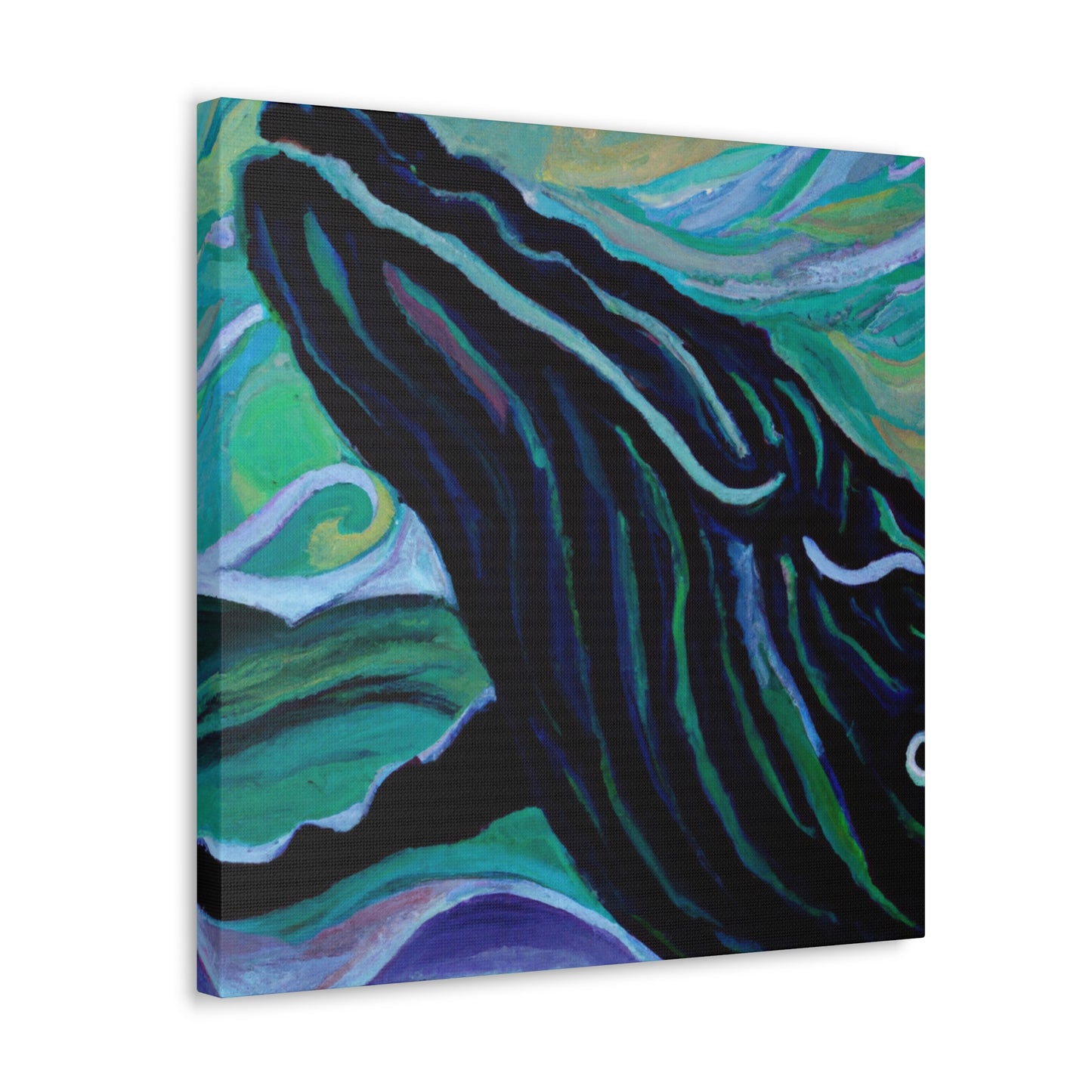 Humpback Whale DecoReflection - Canvas