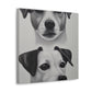 "A Jack Russell Portrait" - Canvas