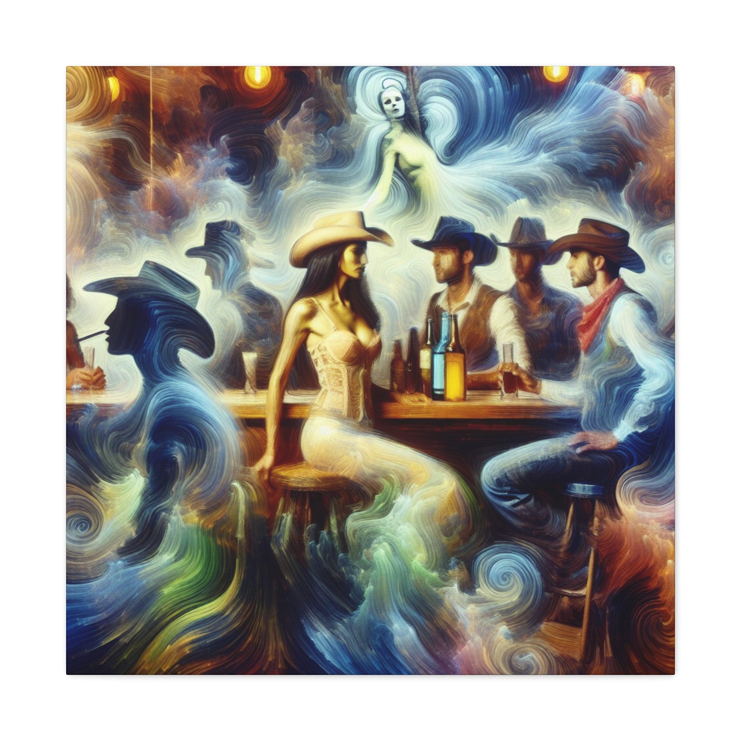 Wild West Dreamscape Saloon - Canvas