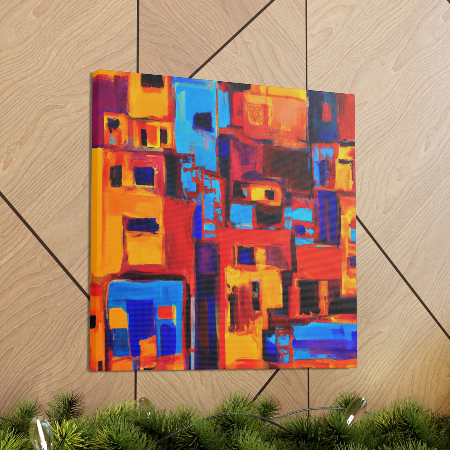 "Worldly Abstracted Form" - Canvas