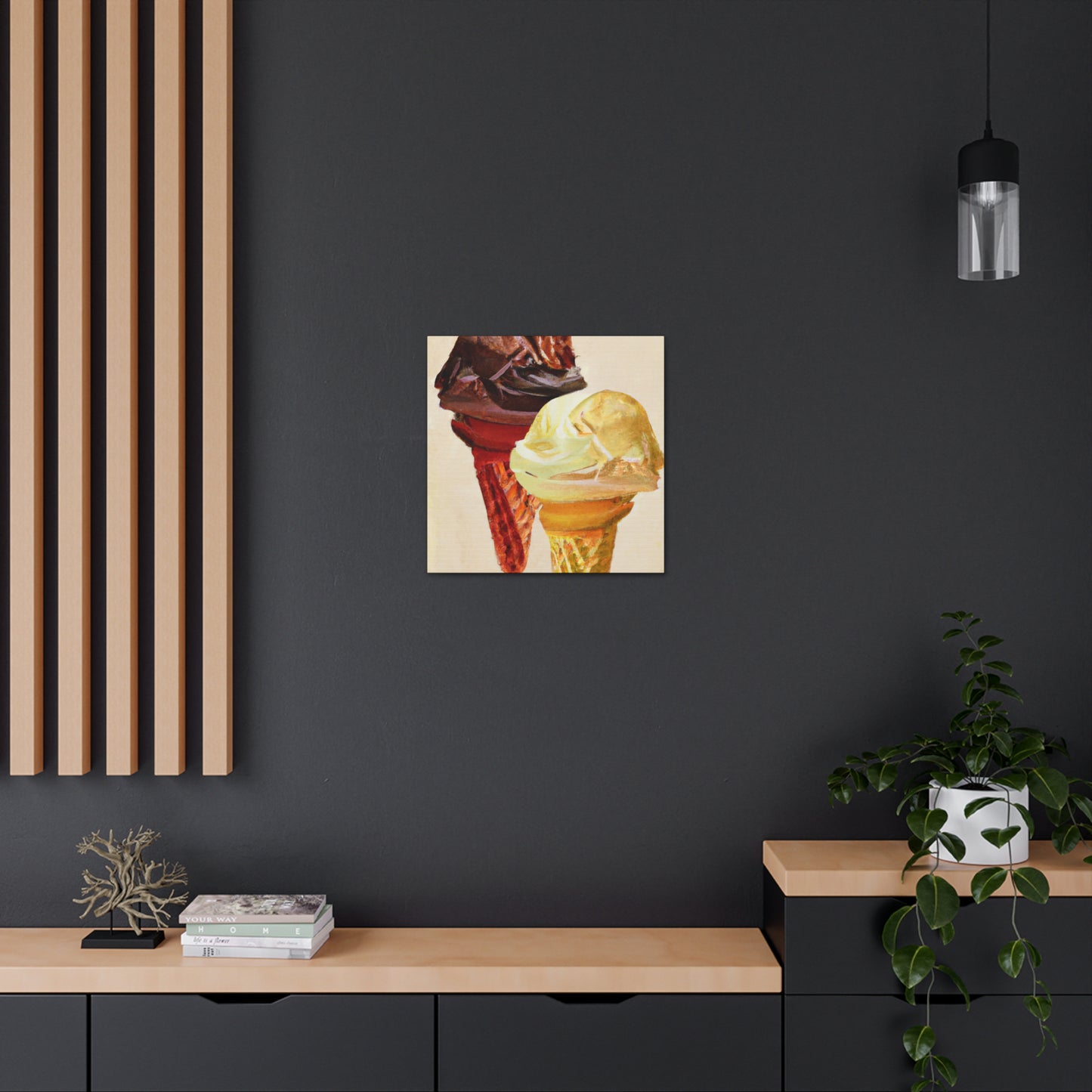 "Cone of Sweet Neoclassicism" - Canvas