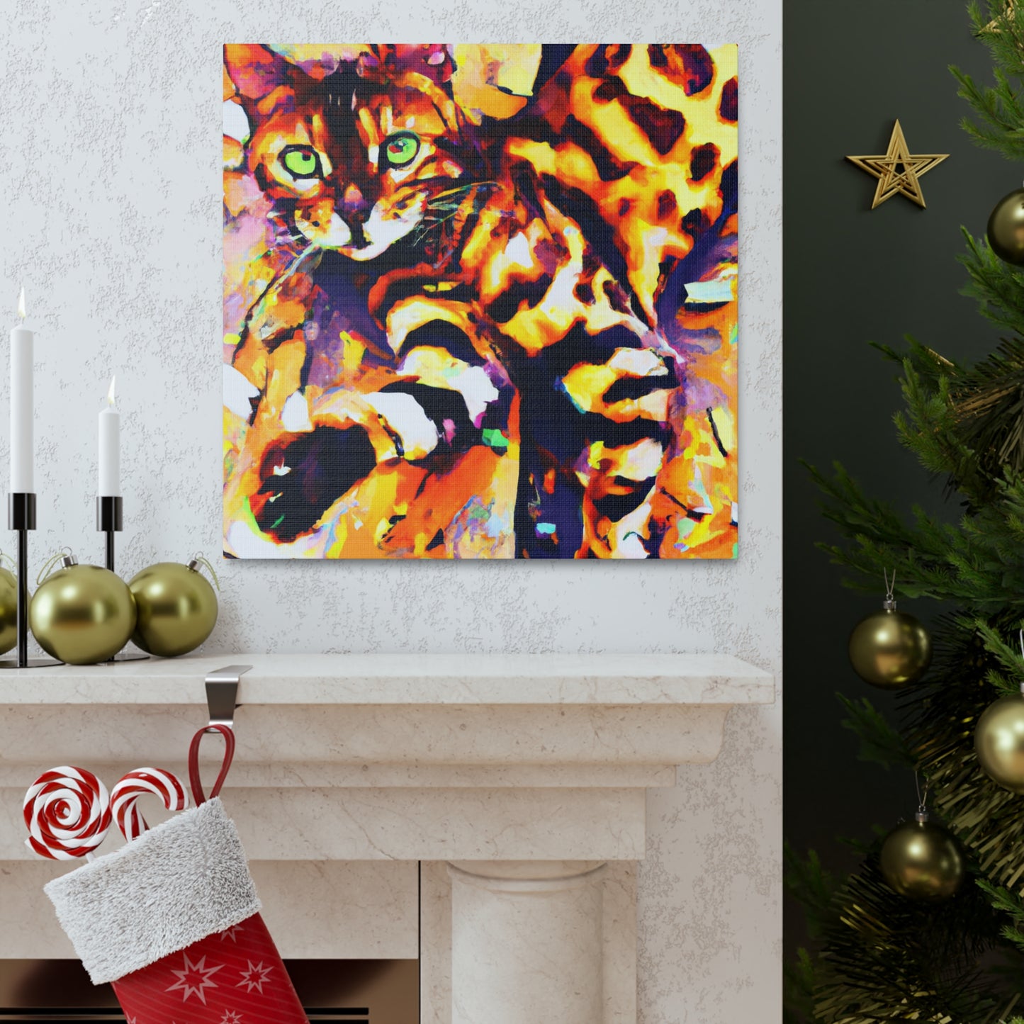 Bengal in Brilliance - Canvas