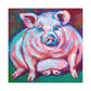 "Portrait of the Piggy" - Canvas