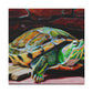 "Turtle Power Realism" - Canvas