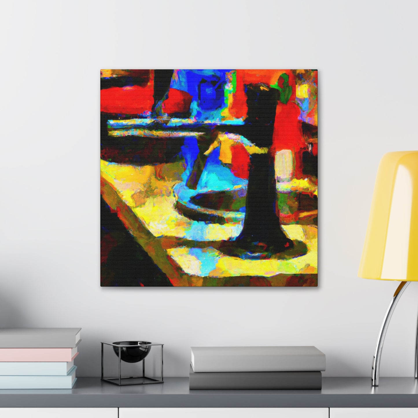 "Bar Tap Expressionism" - Canvas