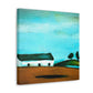 Farmhouse in Abstraction - Canvas