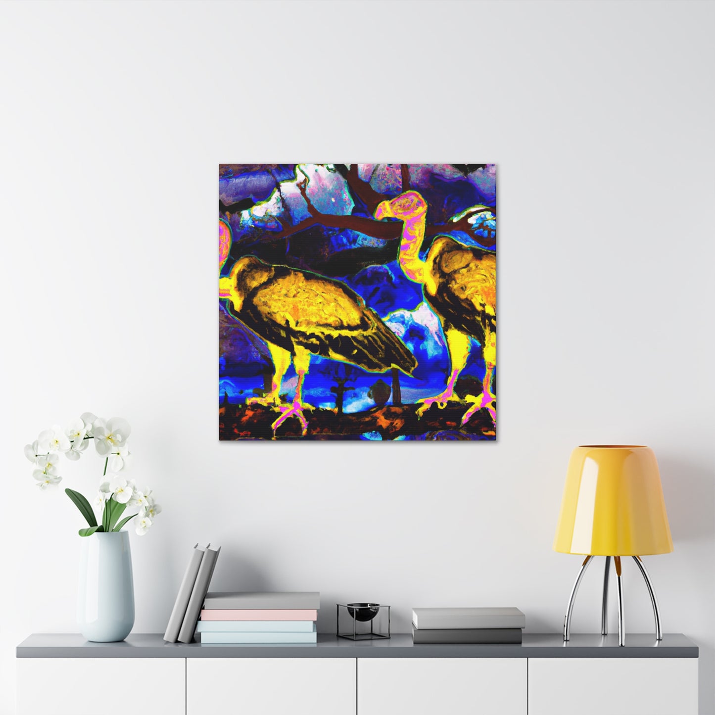 Vulture of Dreams Surreal - Canvas