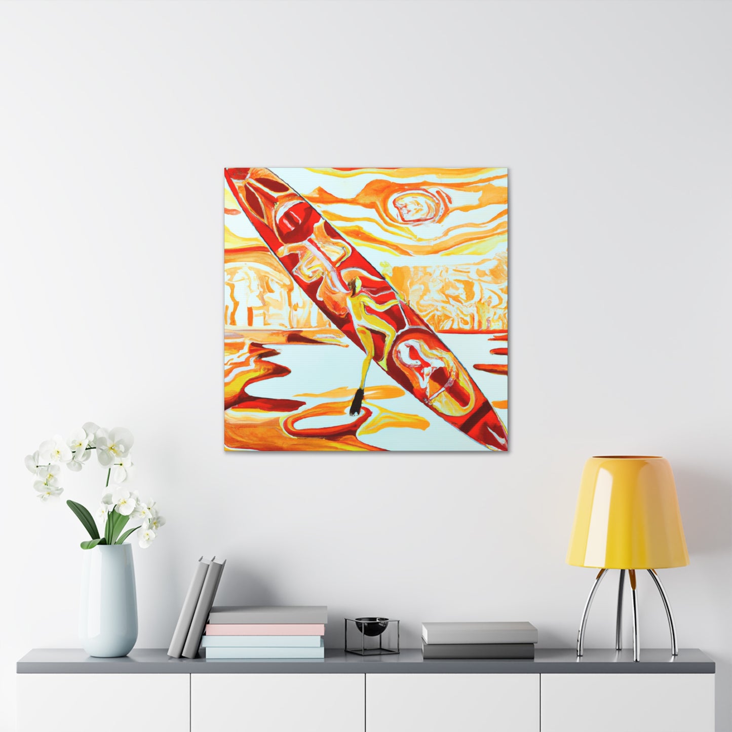 "Paddle Board Regality" - Canvas