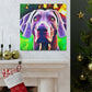 Weimaraner Wonderland - Canvas