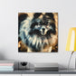 Fur and Whimsy Keeshond - Canvas