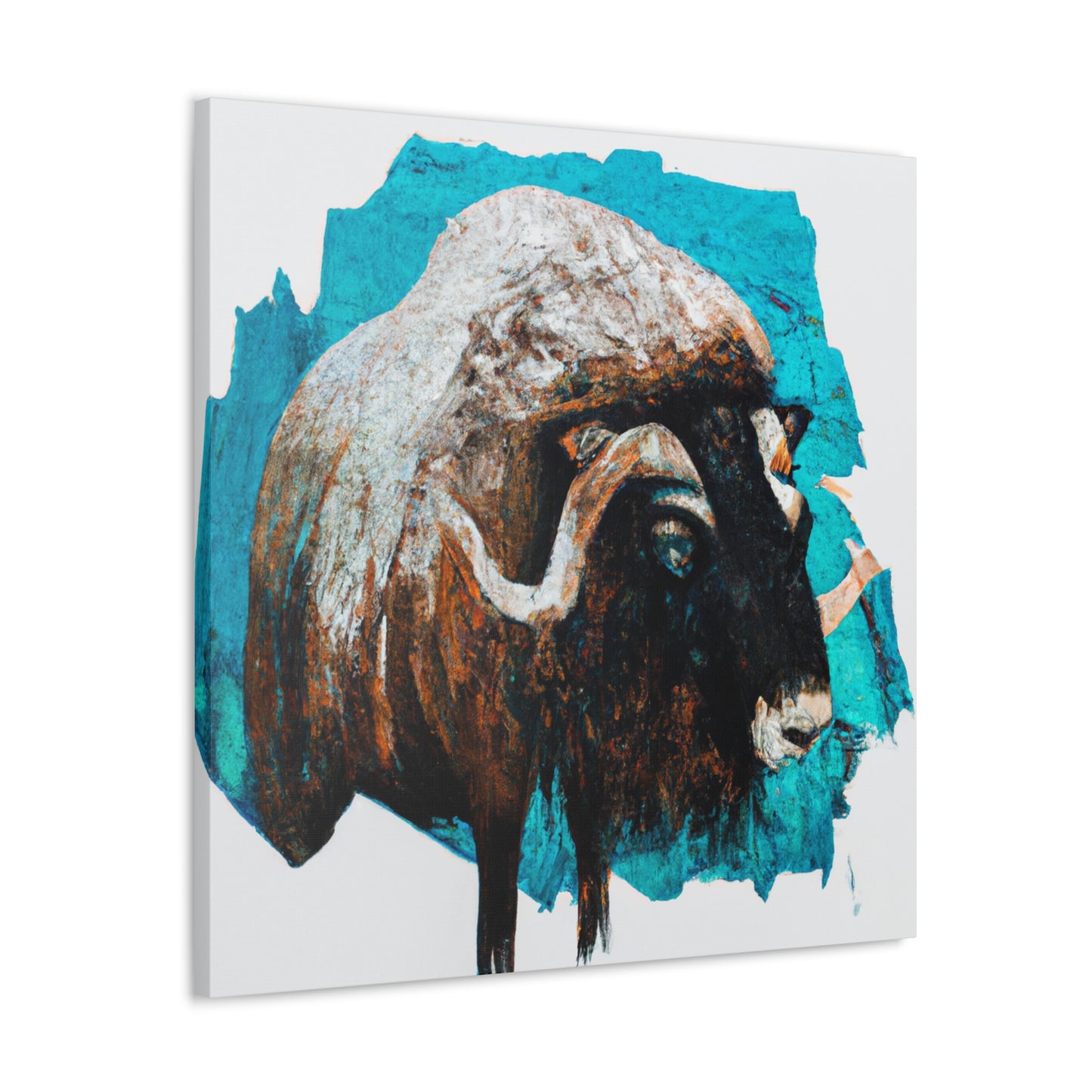 Musk Ox Surrealism - Canvas