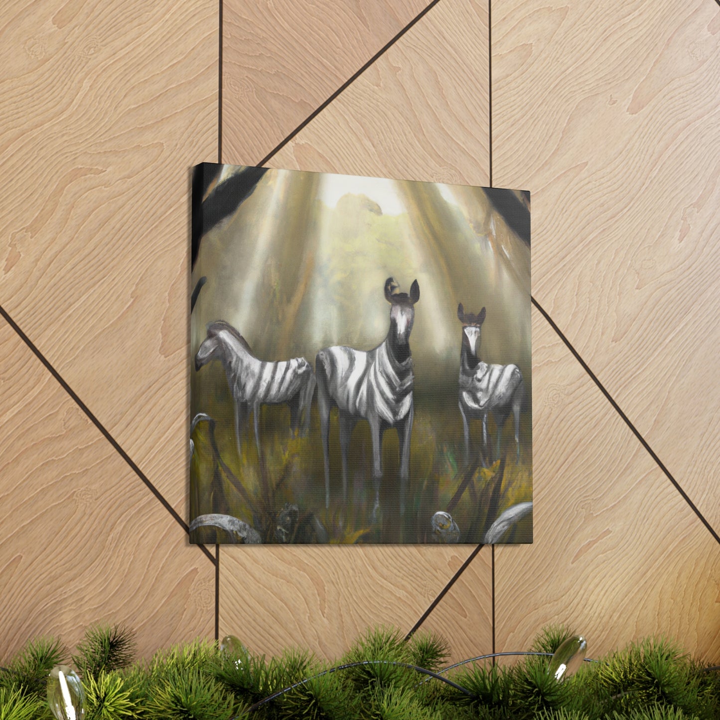 "Zebra in Surrealism" - Canvas