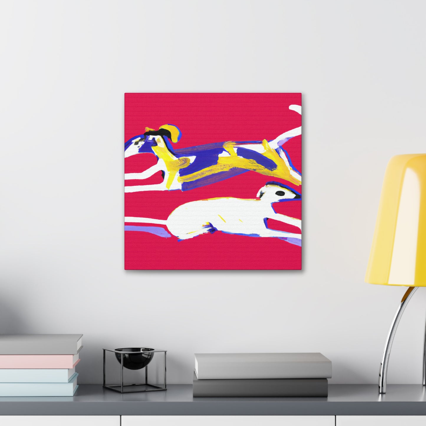 "Greyhound's Eternal Spirit" - Canvas