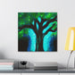 "Oak Tree Ode Variegata" - Canvas