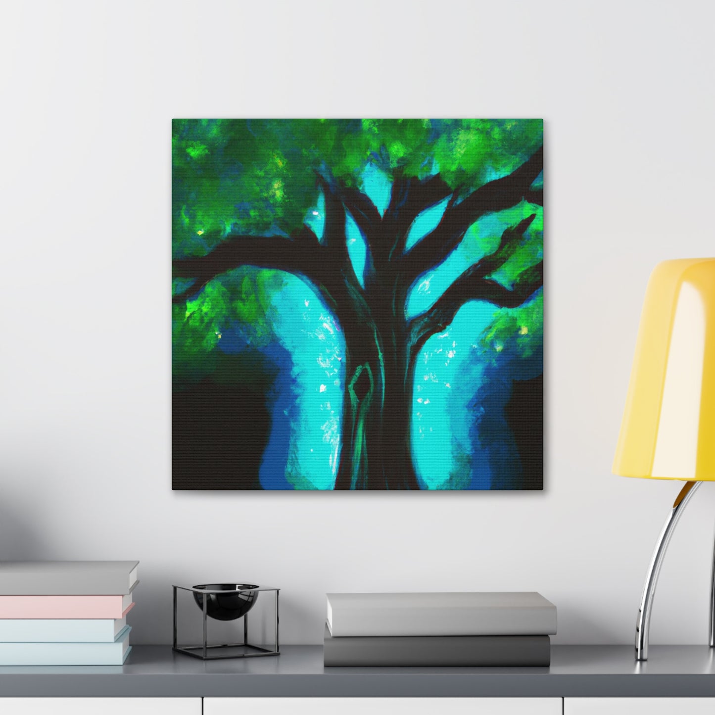 "Oak Tree Ode Variegata" - Canvas